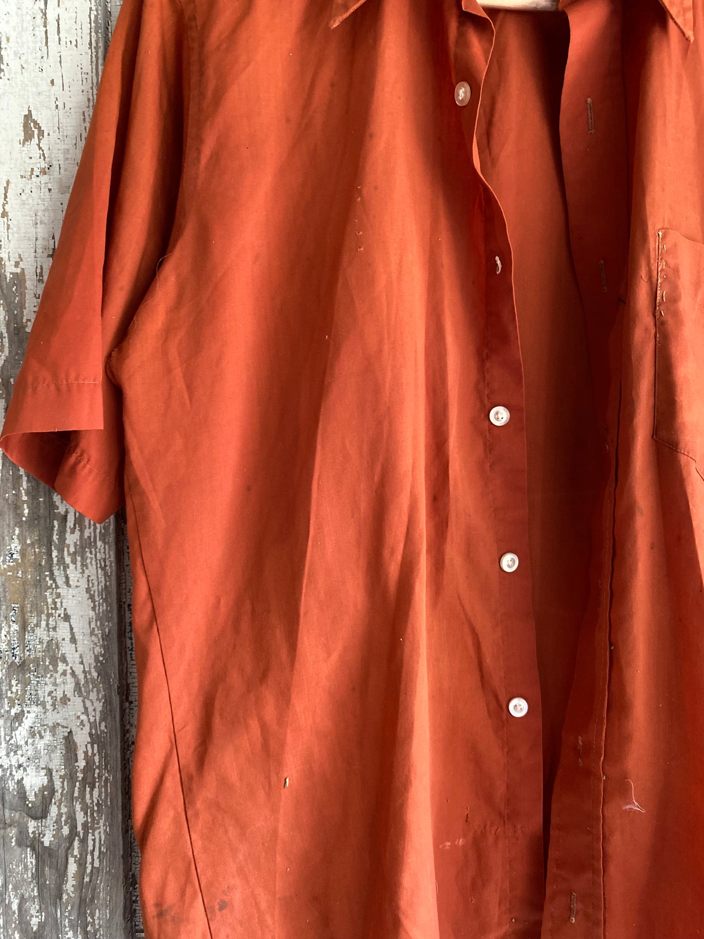 1970s Faded Button Up | L