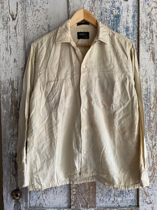 1950s Loop Collar Shirt | L