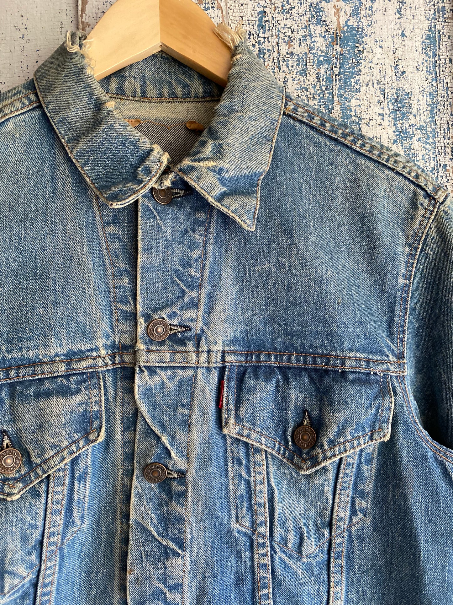 1960s Embroidered Big E Levi's Jacket | M