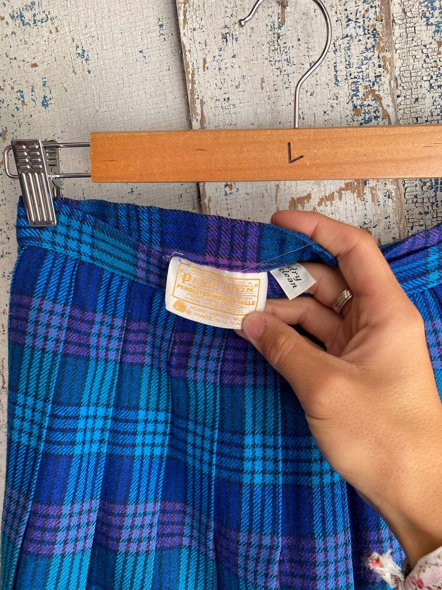 1980s Pendleton Wool Skirt | 27