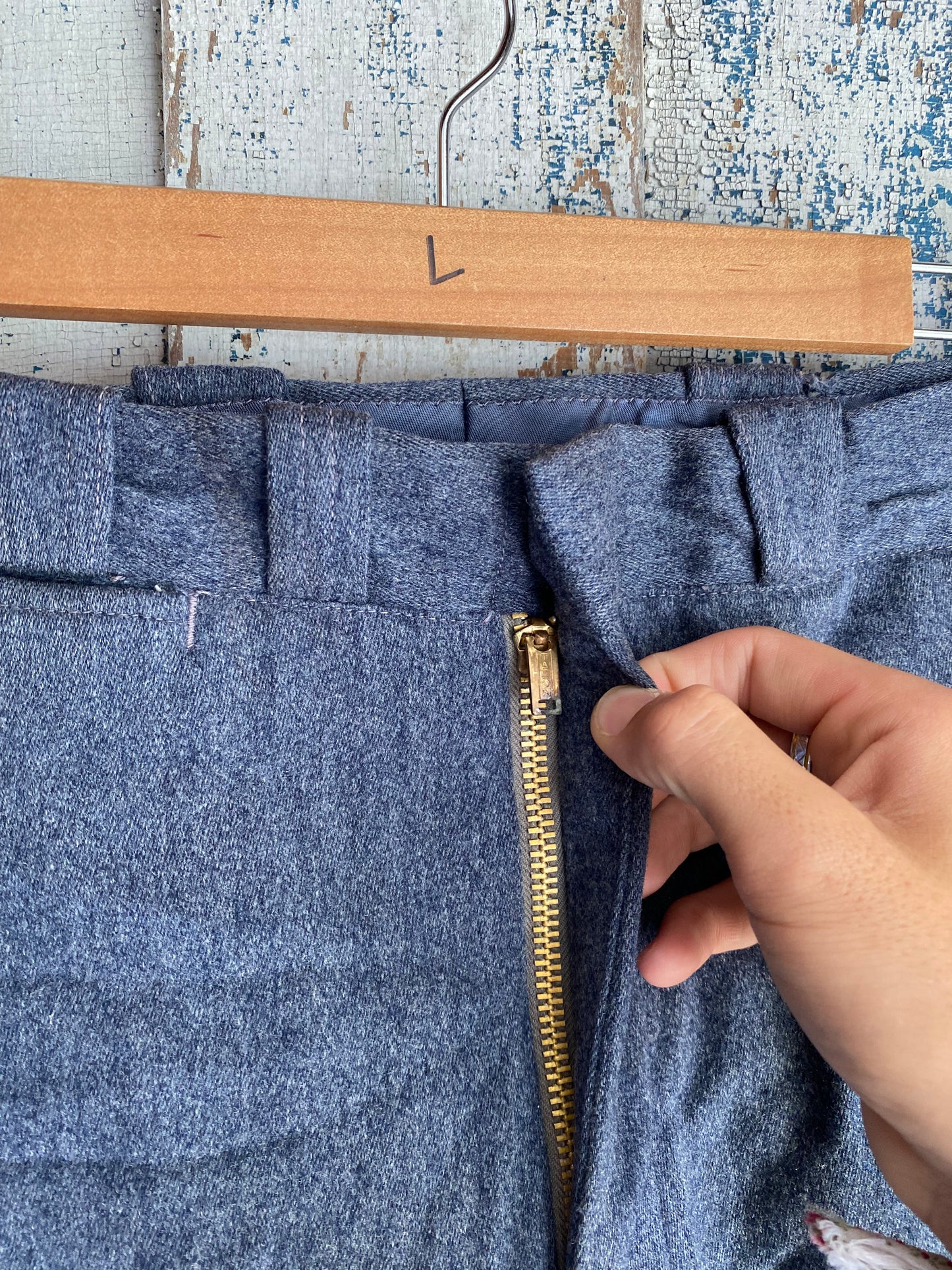 1960s Wool Officer Pants | 30