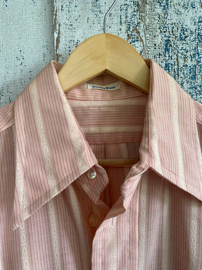 1970s Striped Button Up | L