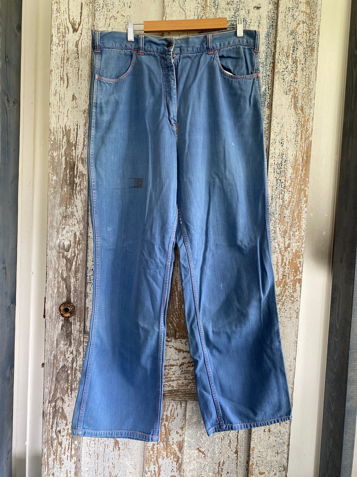 1970s Straight Leg Denim | 37