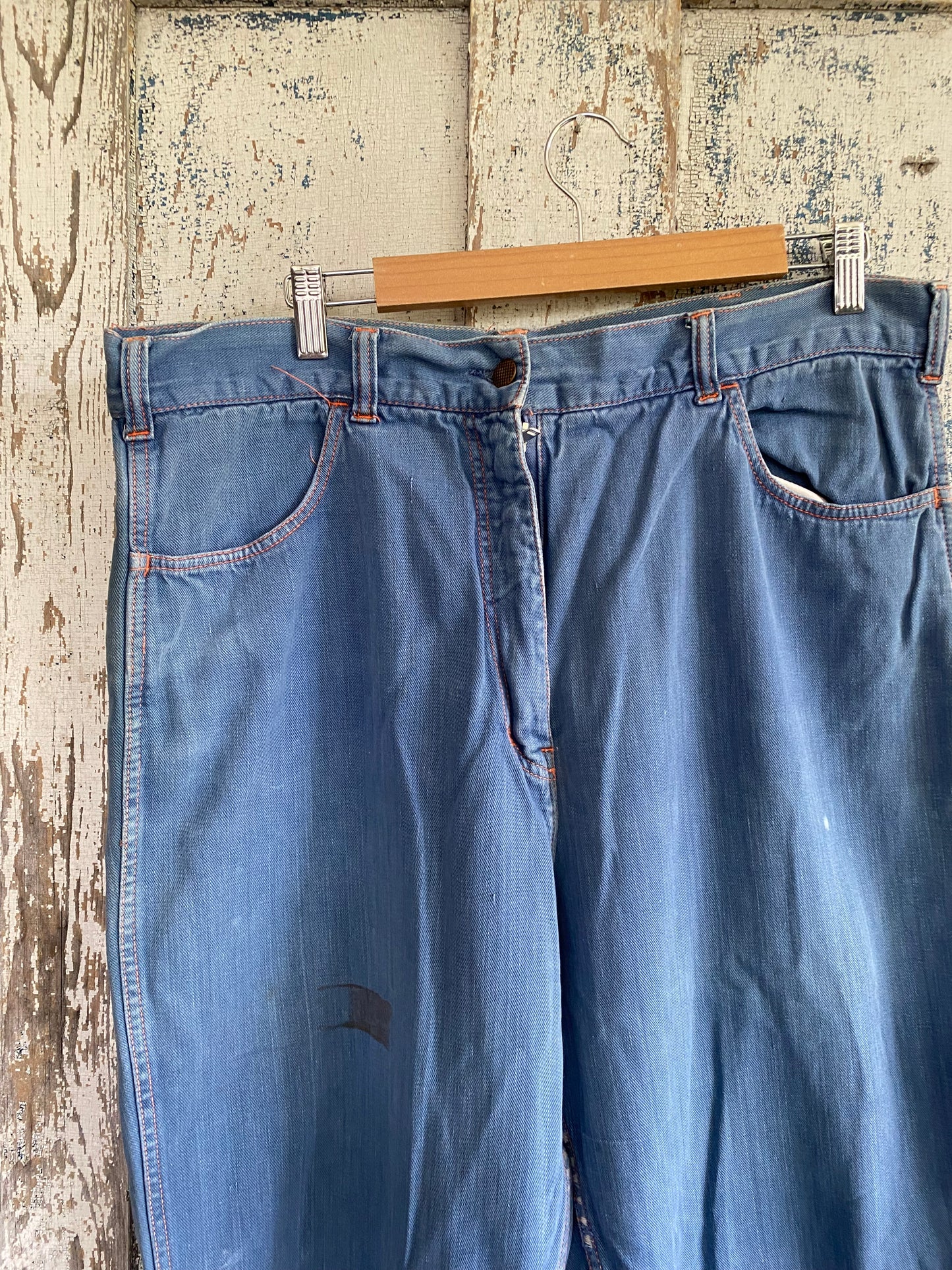 1970s Straight Leg Denim | 37