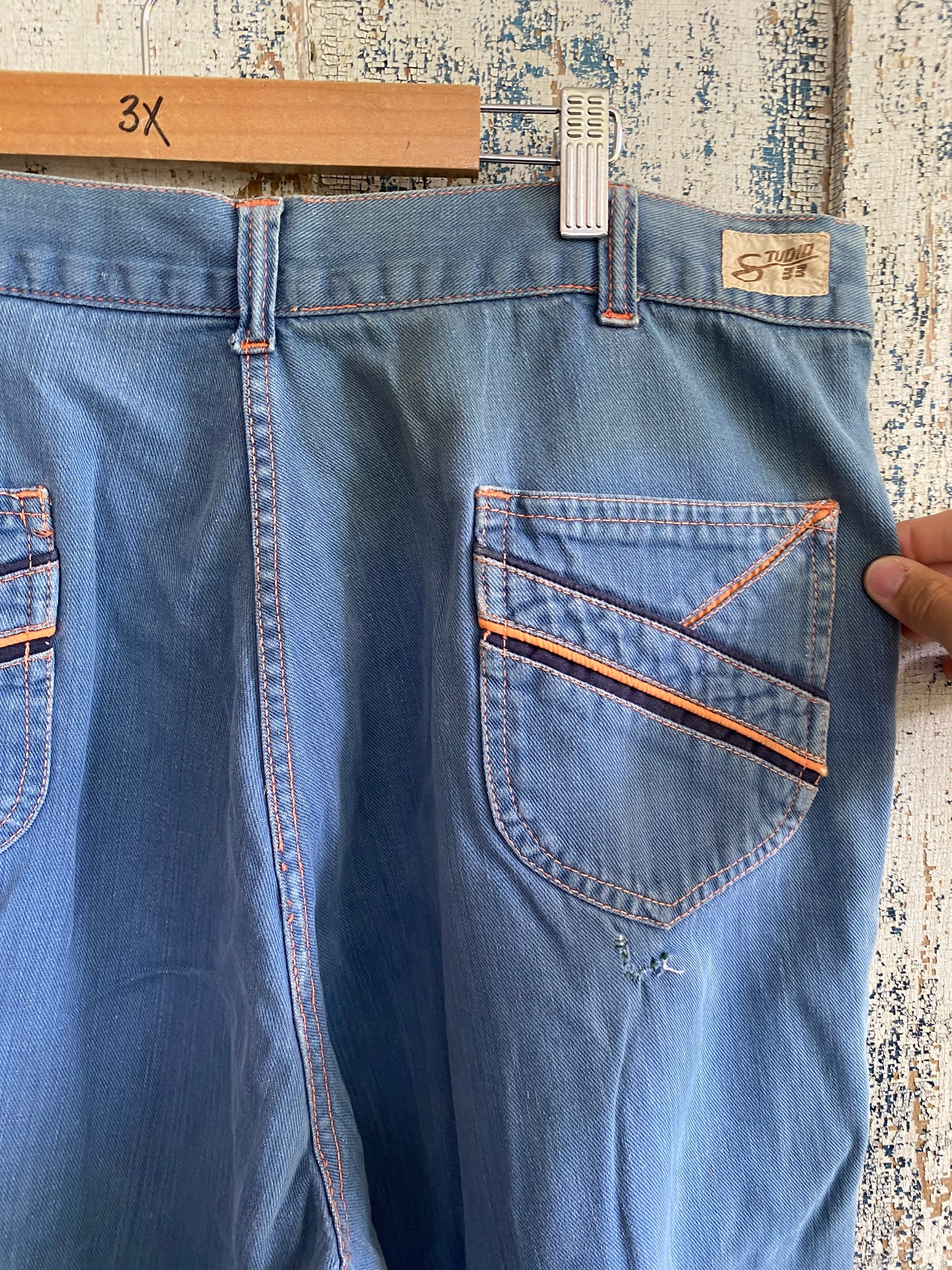 1970s Straight Leg Denim | 37