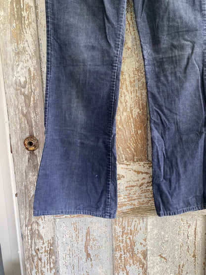 1970s Flared Corduroy Pants | 29