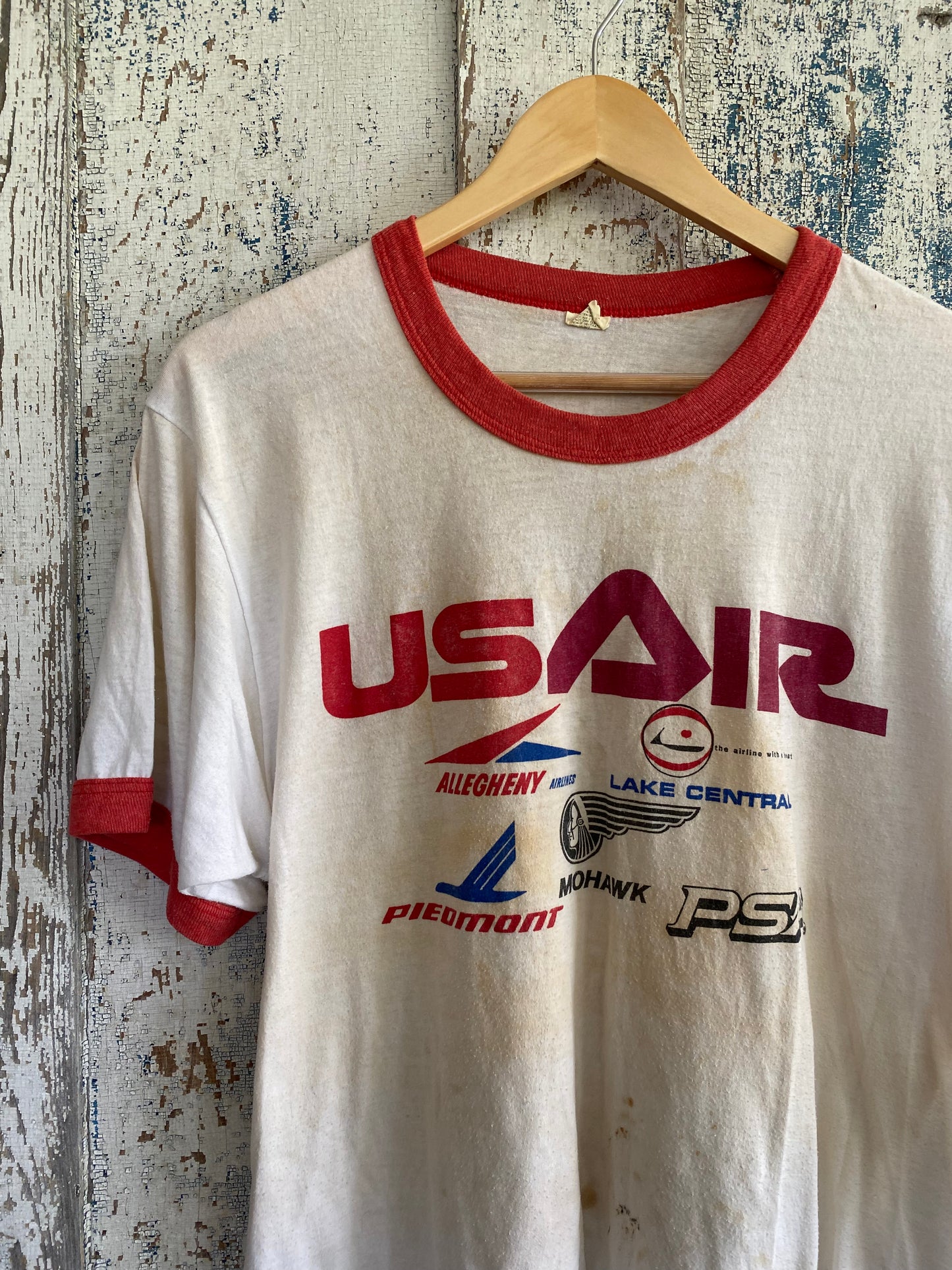 1980s Ringer Tee | L