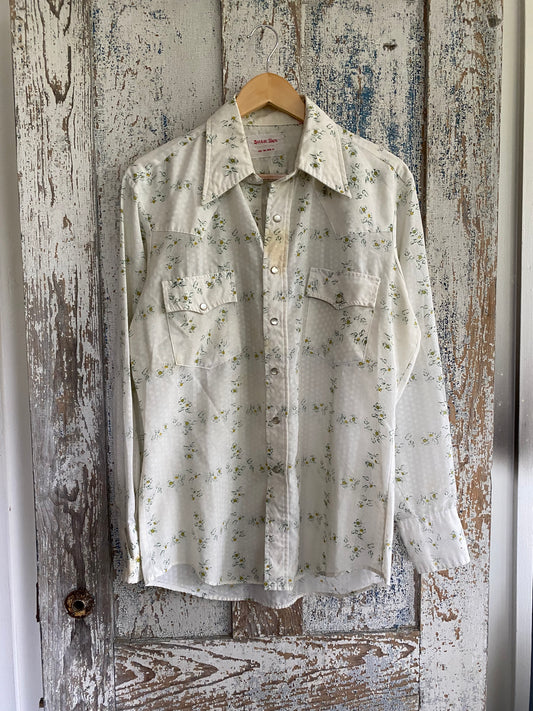 1970s Western Button Up | L