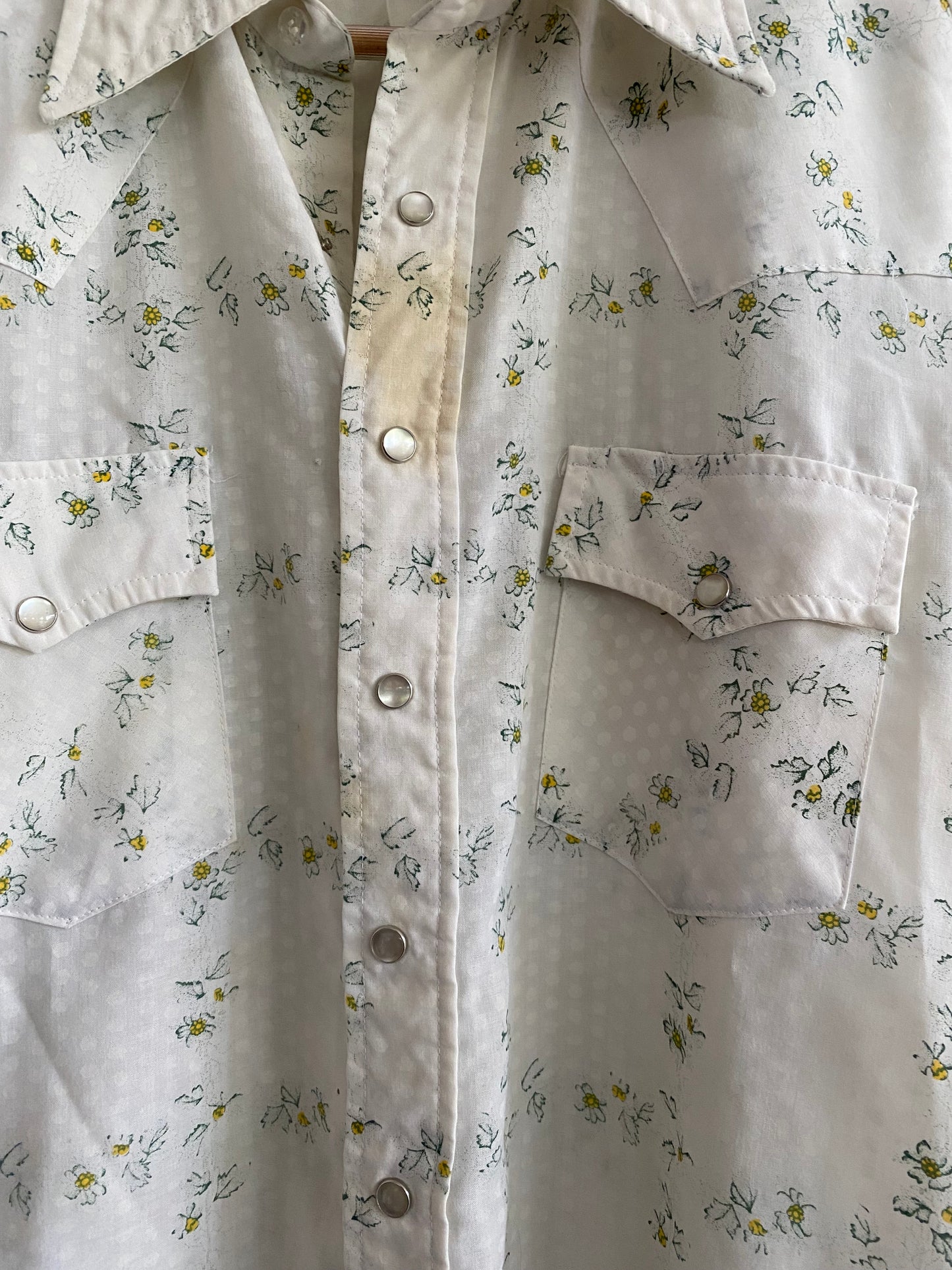 1970s Western Button Up | L