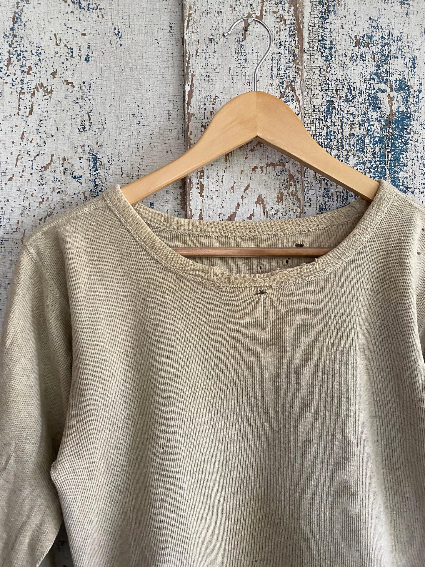 1960s Knit Military Shirt | M