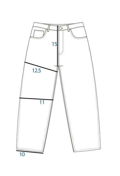 American Selvedge Denim Pants