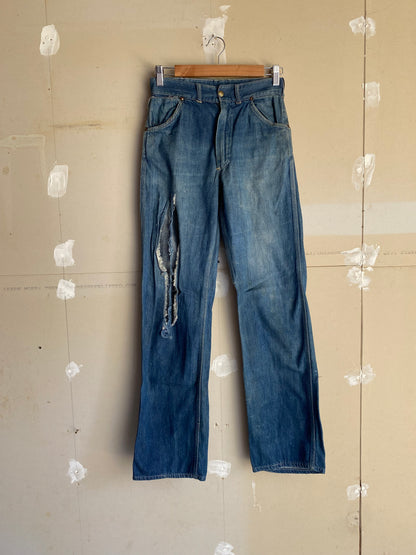 1960s Old Hickory Distressed Denim | 28