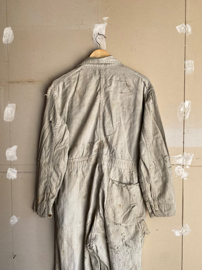 1950s Distressed Coveralls | 36