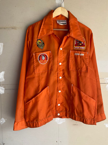 1970s Nylon Work Jacket | L