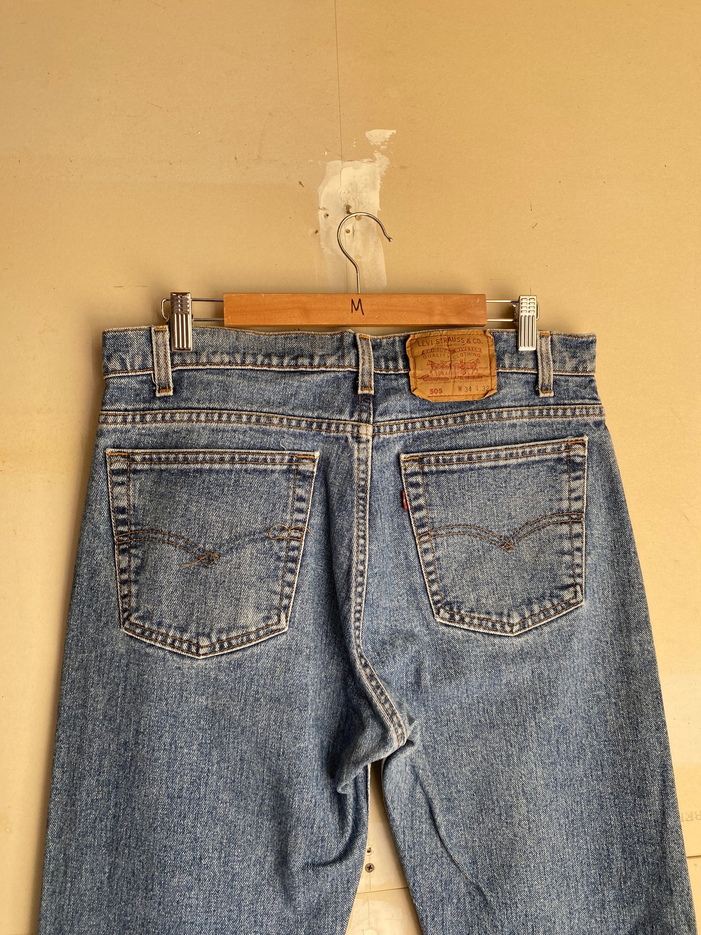 1990s 505 Straight Leg Levis | 34