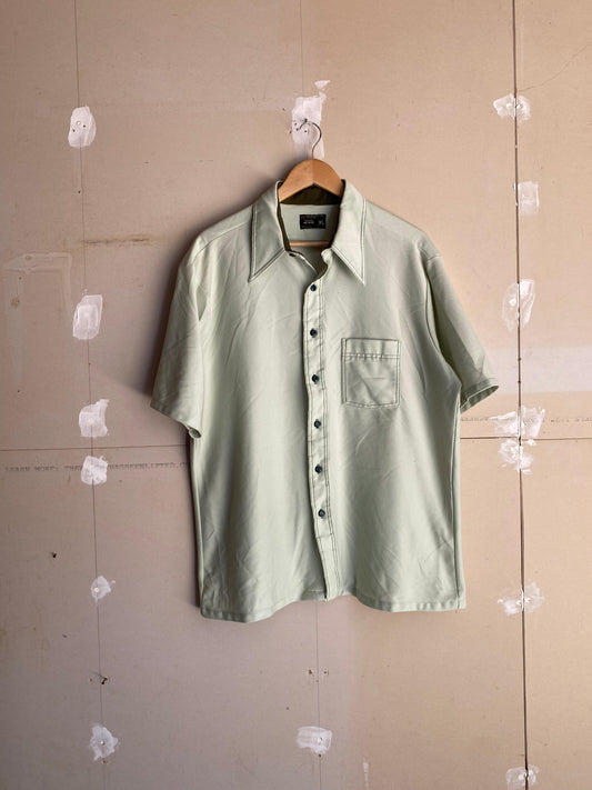 1970s JC Penneys Button Up | XL