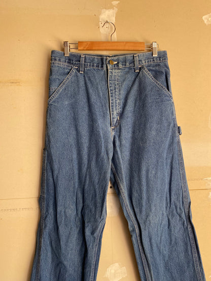 1990s Carhartt Denim Work Jeans | 32