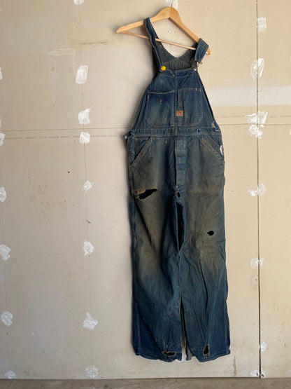 1960s Thrashed Overalls | 36