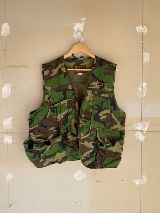 1980s Boxy Hunting Vest | L