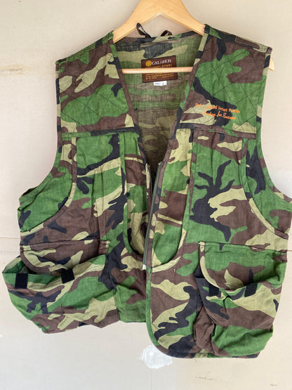 1980s Boxy Hunting Vest | L