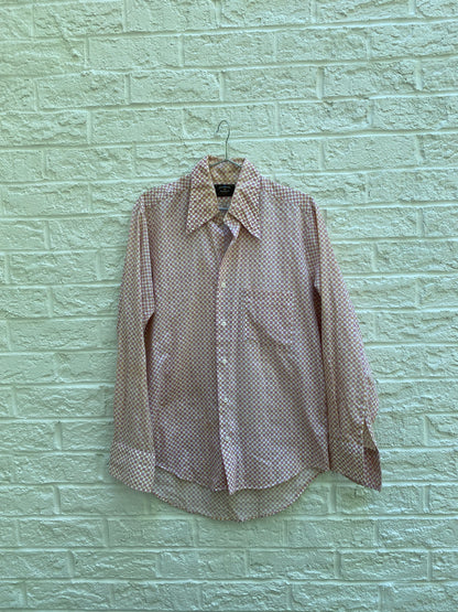 Vintage 60S Button Up Shirt | L