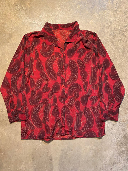 Vintage 80S Button Up | L