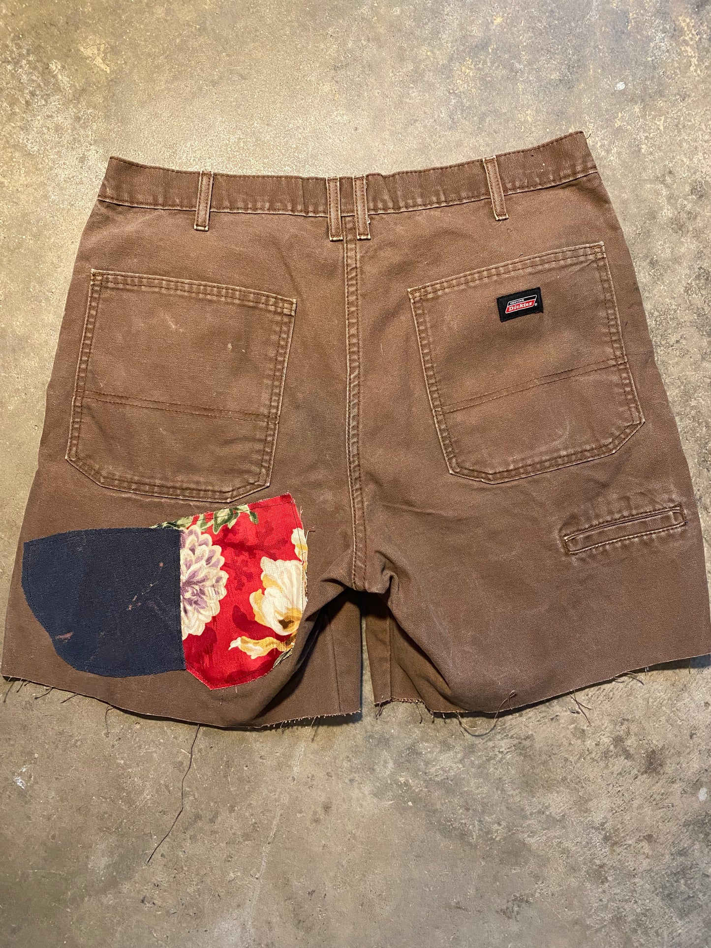 Despise Gossip Patchwork Shorts | 36