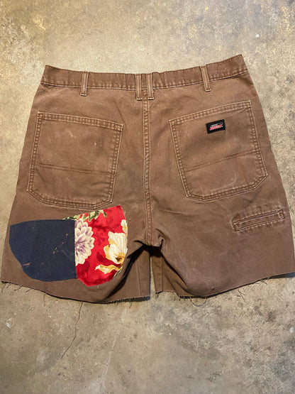 Despise Gossip Patchwork Shorts | 36