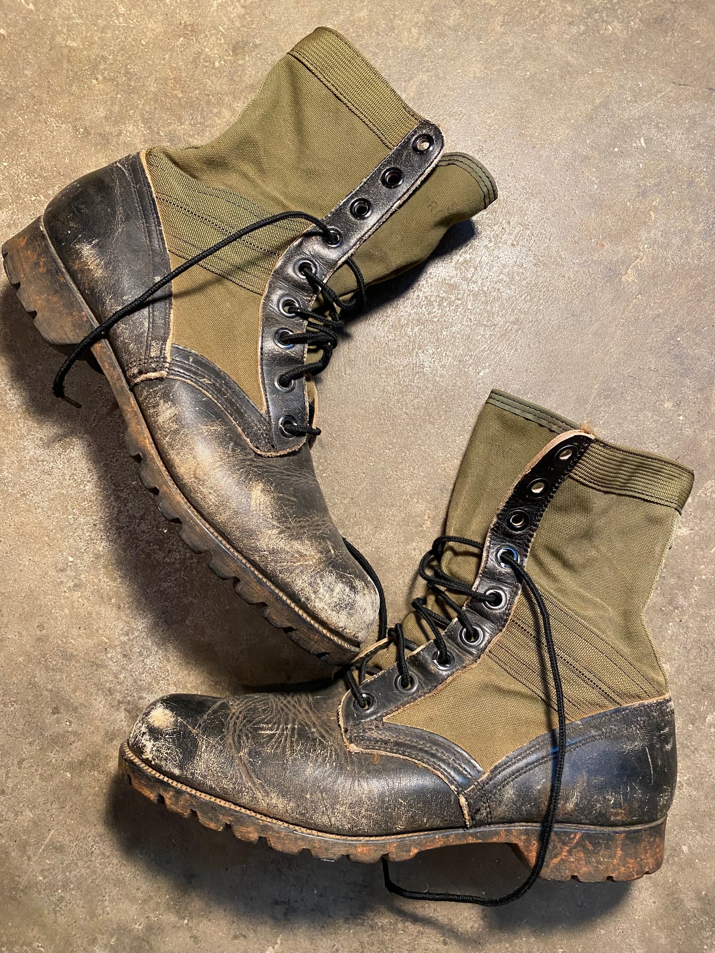 Vintage 70S Combat Boots | 10