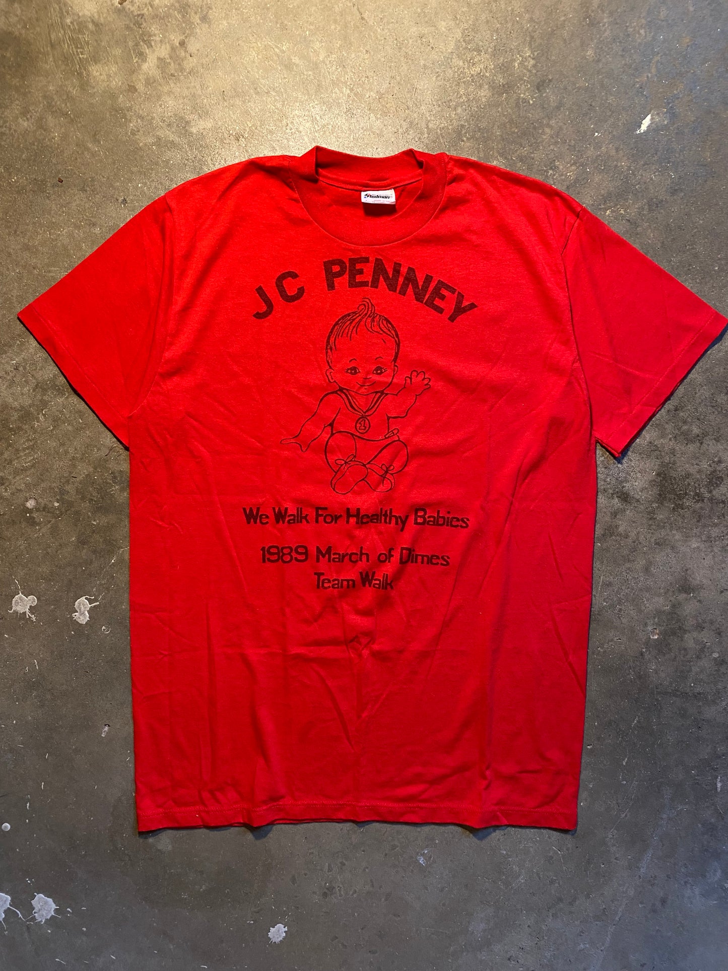 Vintage 80S JC Penney Tee | L