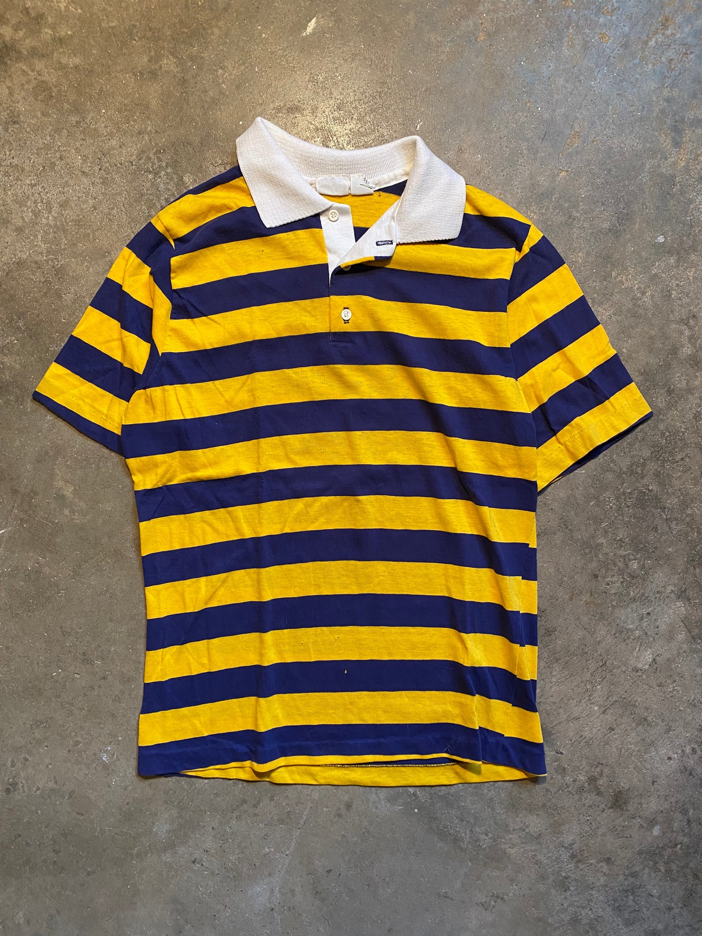 Vintage 80S Striped Shirt | M
