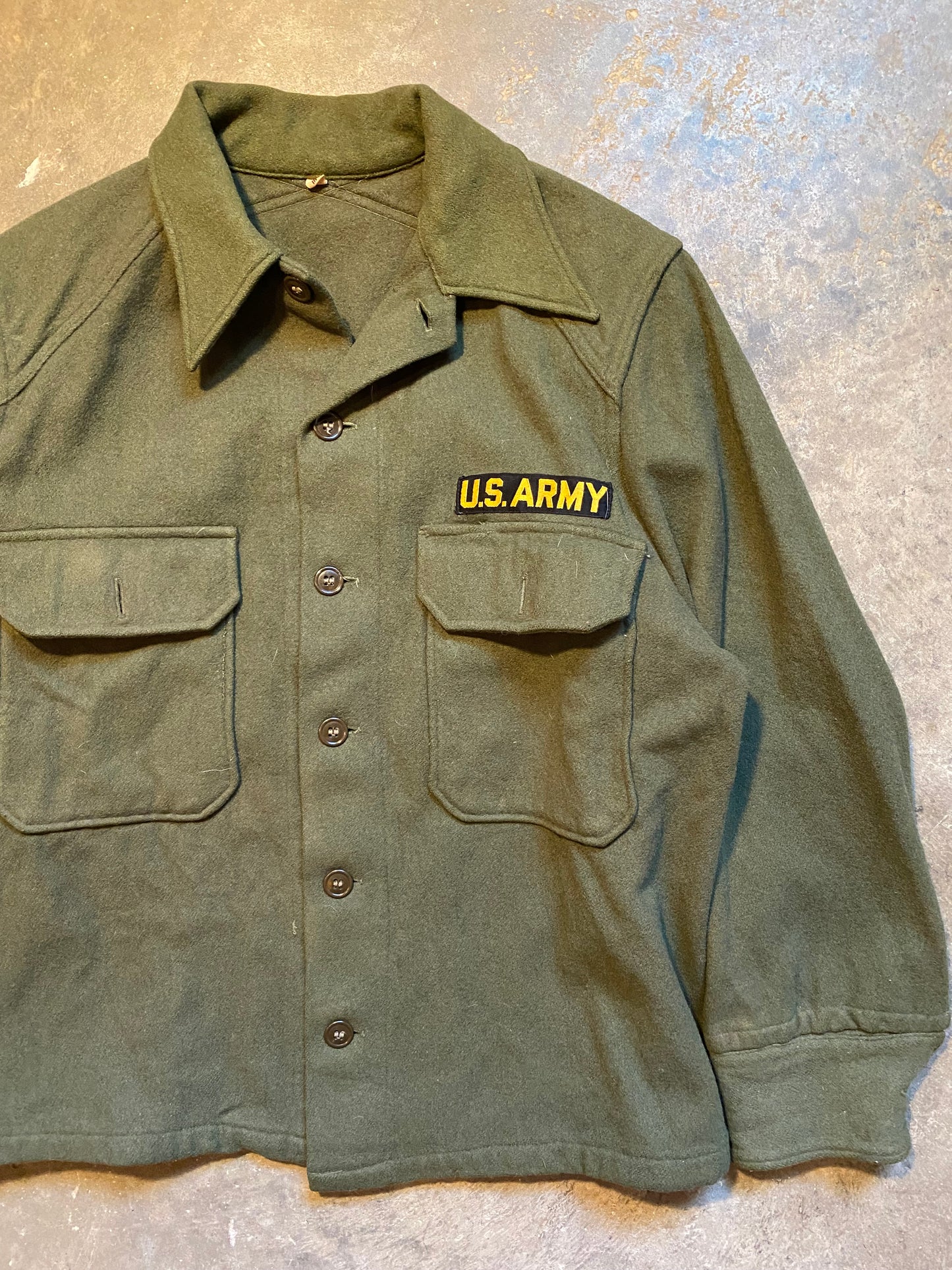 Vintage 70S Military Shirt | M