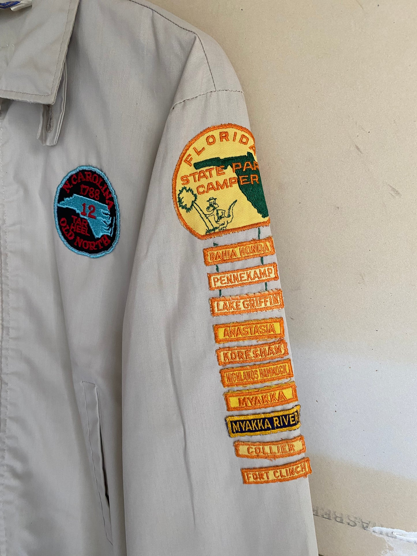 1970S Patched Camp Jacket | M