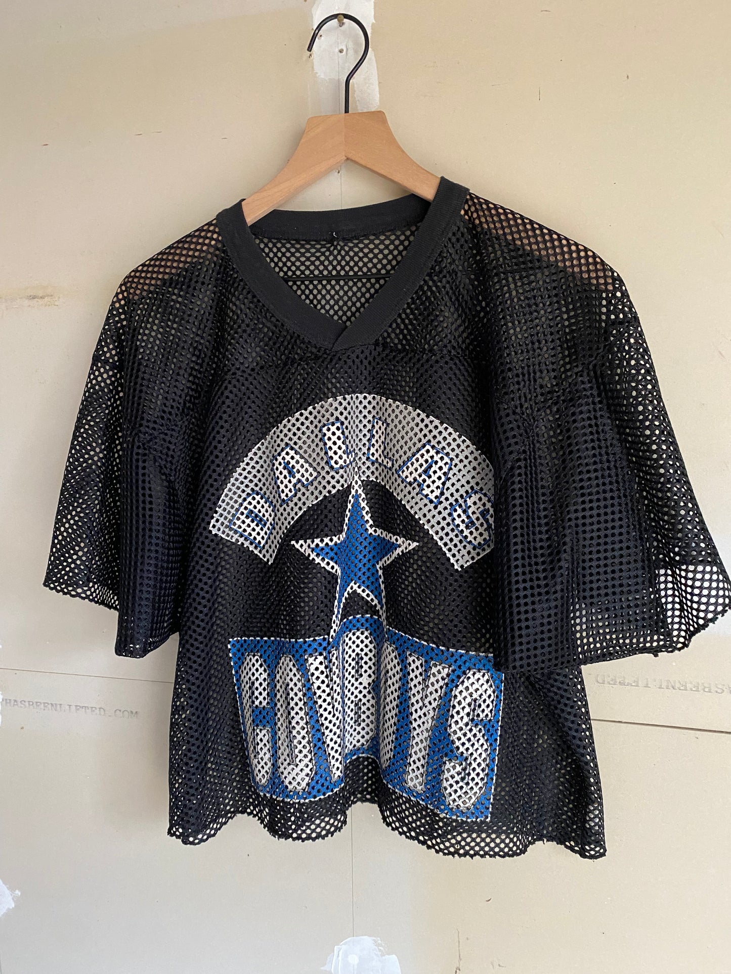 1990s Mesh Cropped Jersey | M