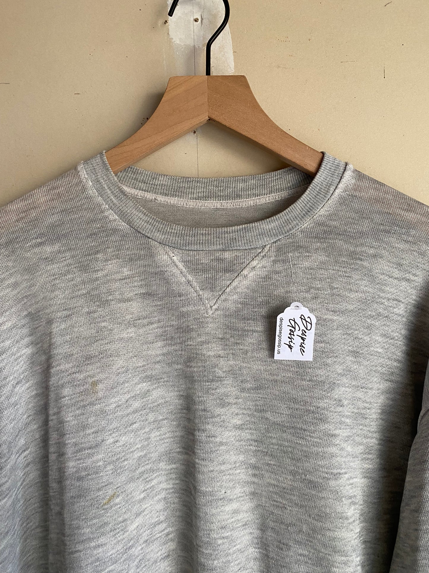 1990S Thinned Out Single V Sweat | M
