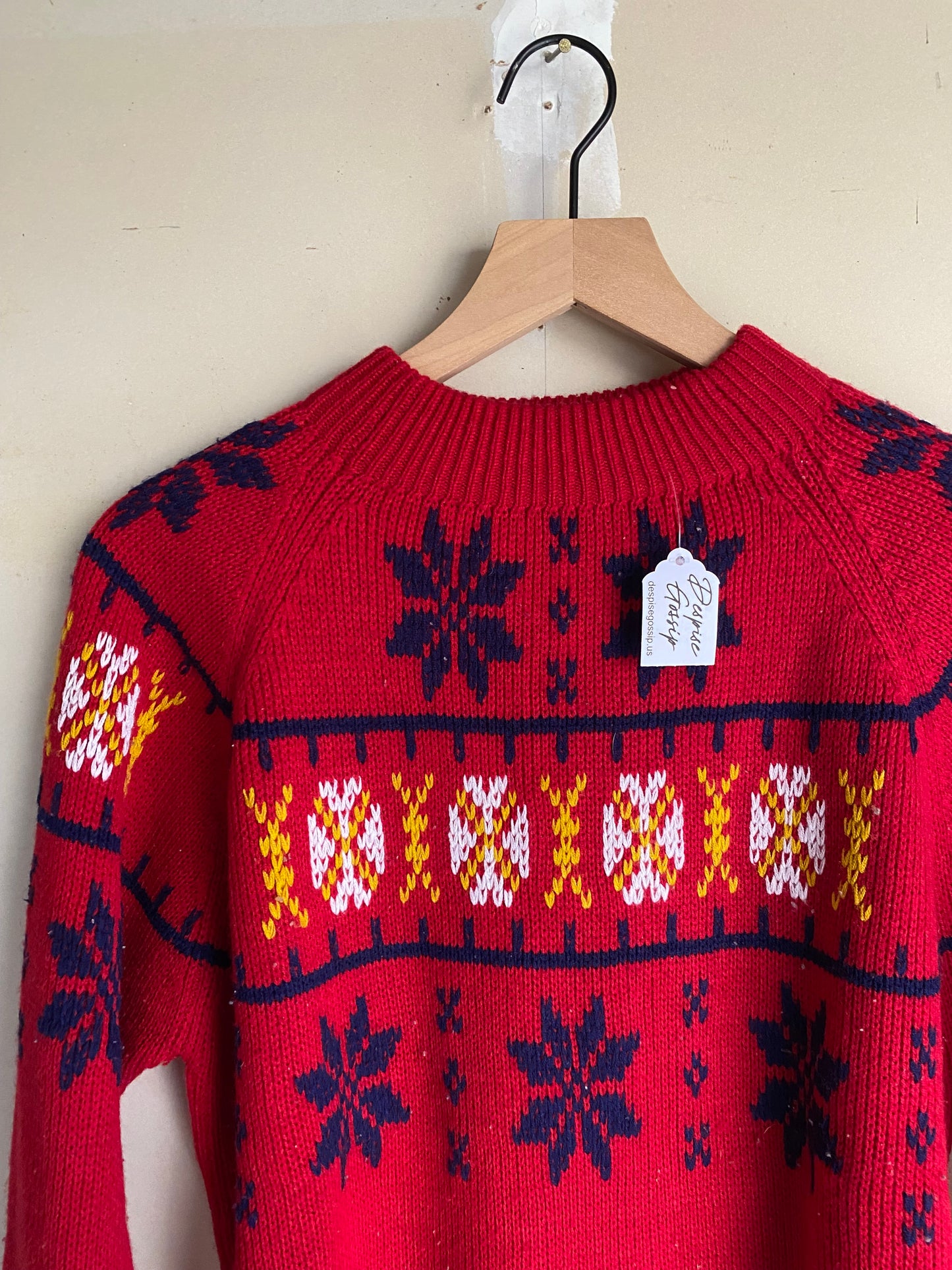 1970S Wool Knit | L