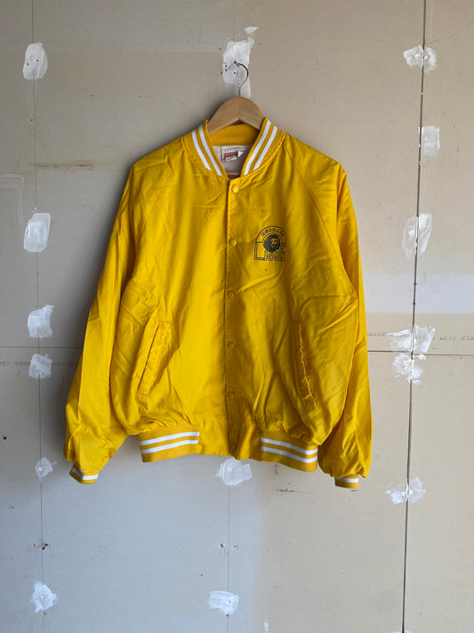 1980s Nylon Varsity Jacket | L