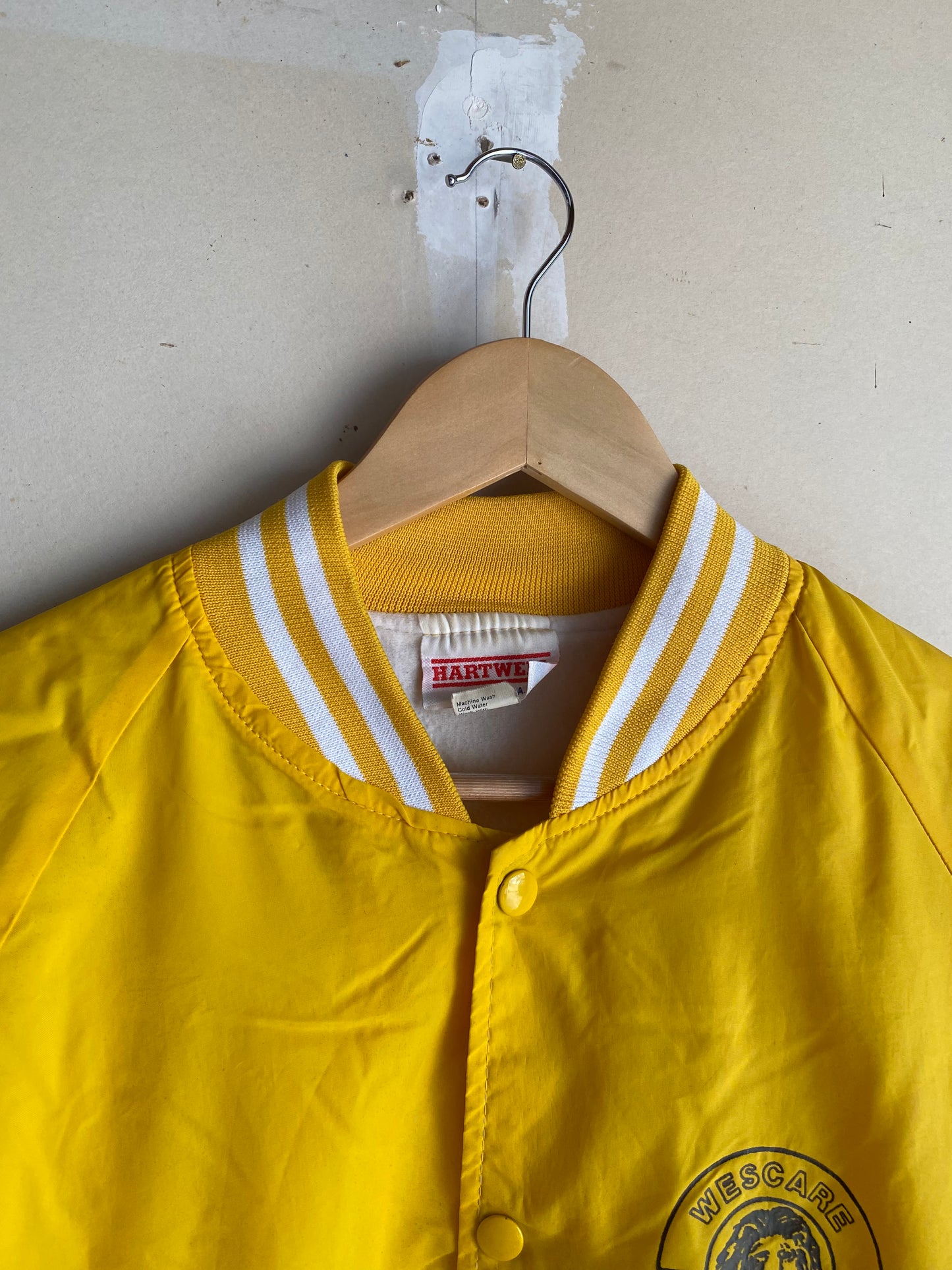 1980s Nylon Varsity Jacket | L