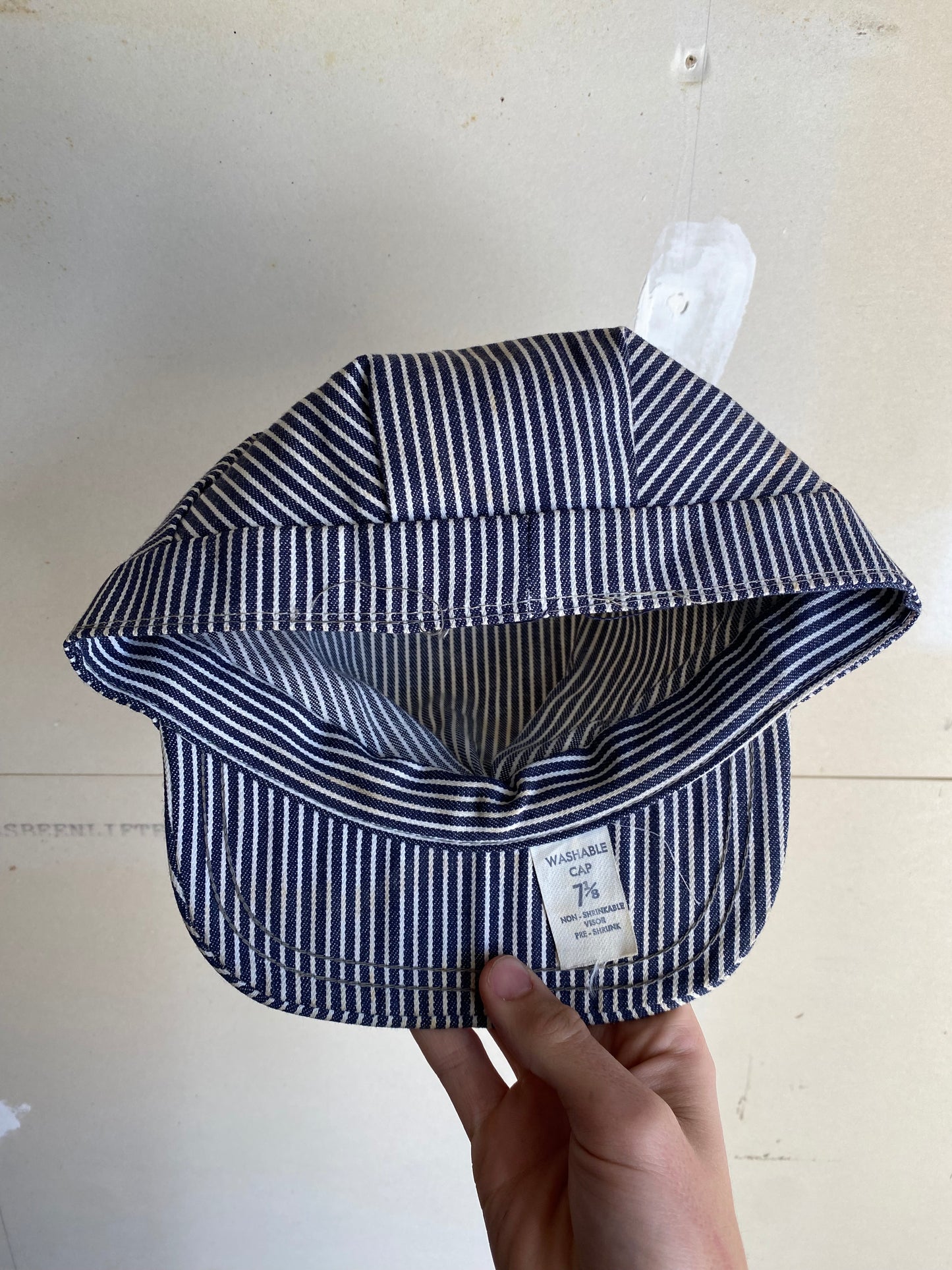 1980s Hickory Striped Hat | 7 1/8