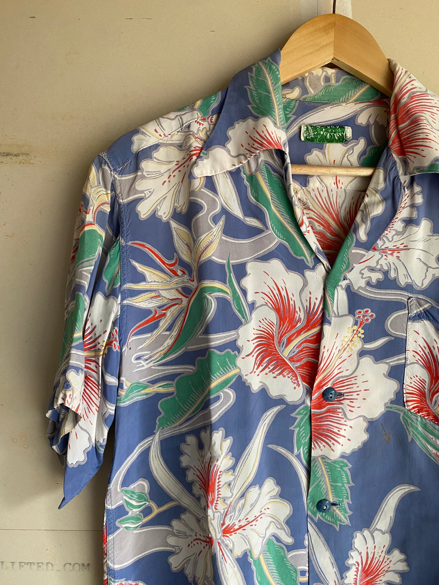 1960s Hawaiian Shirt | L