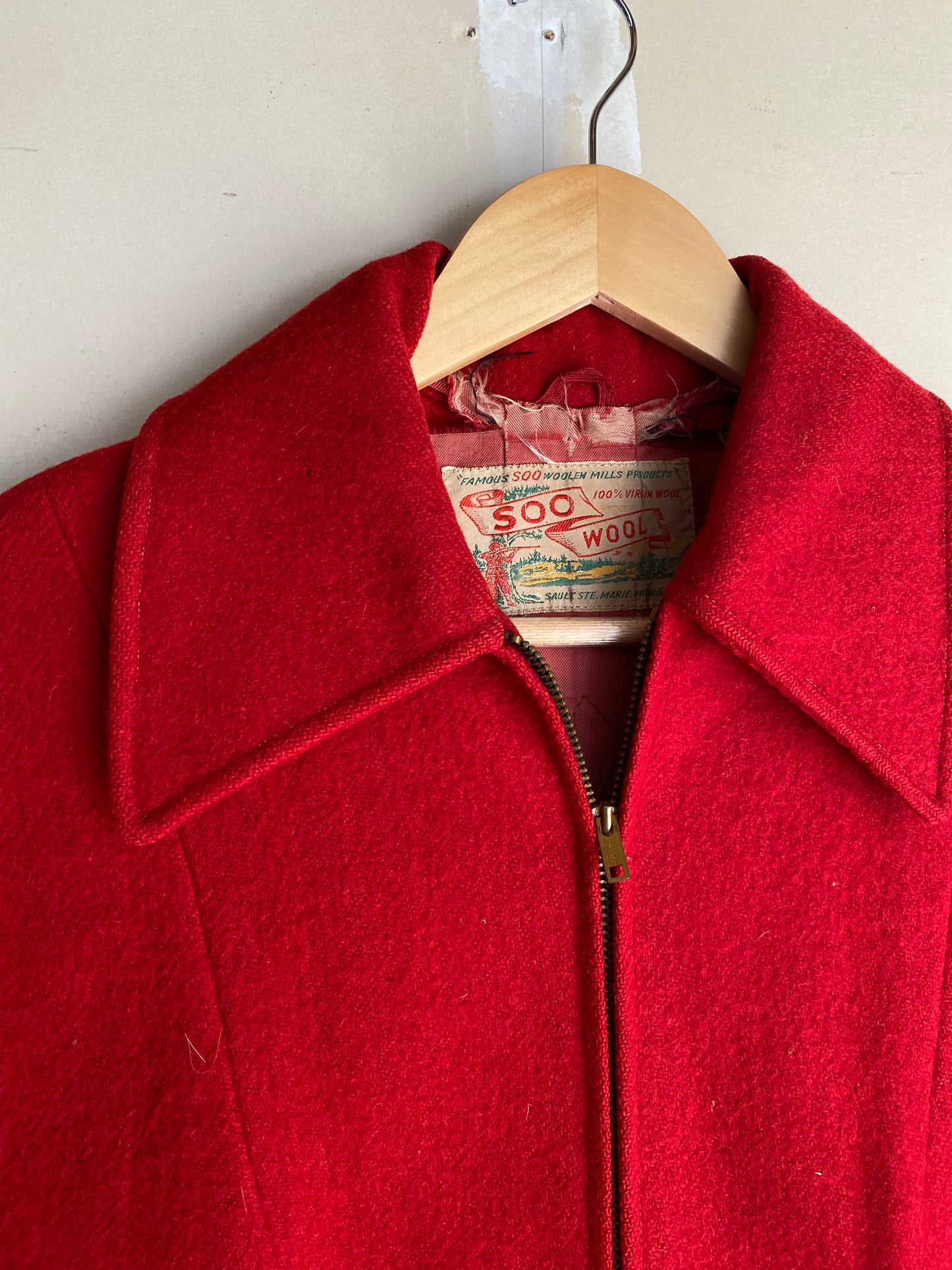 1960s Wool Hunting Jacket | M