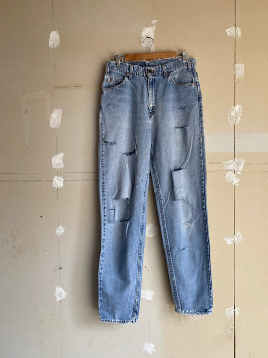 1980s Distressed Orange Tabs | 32