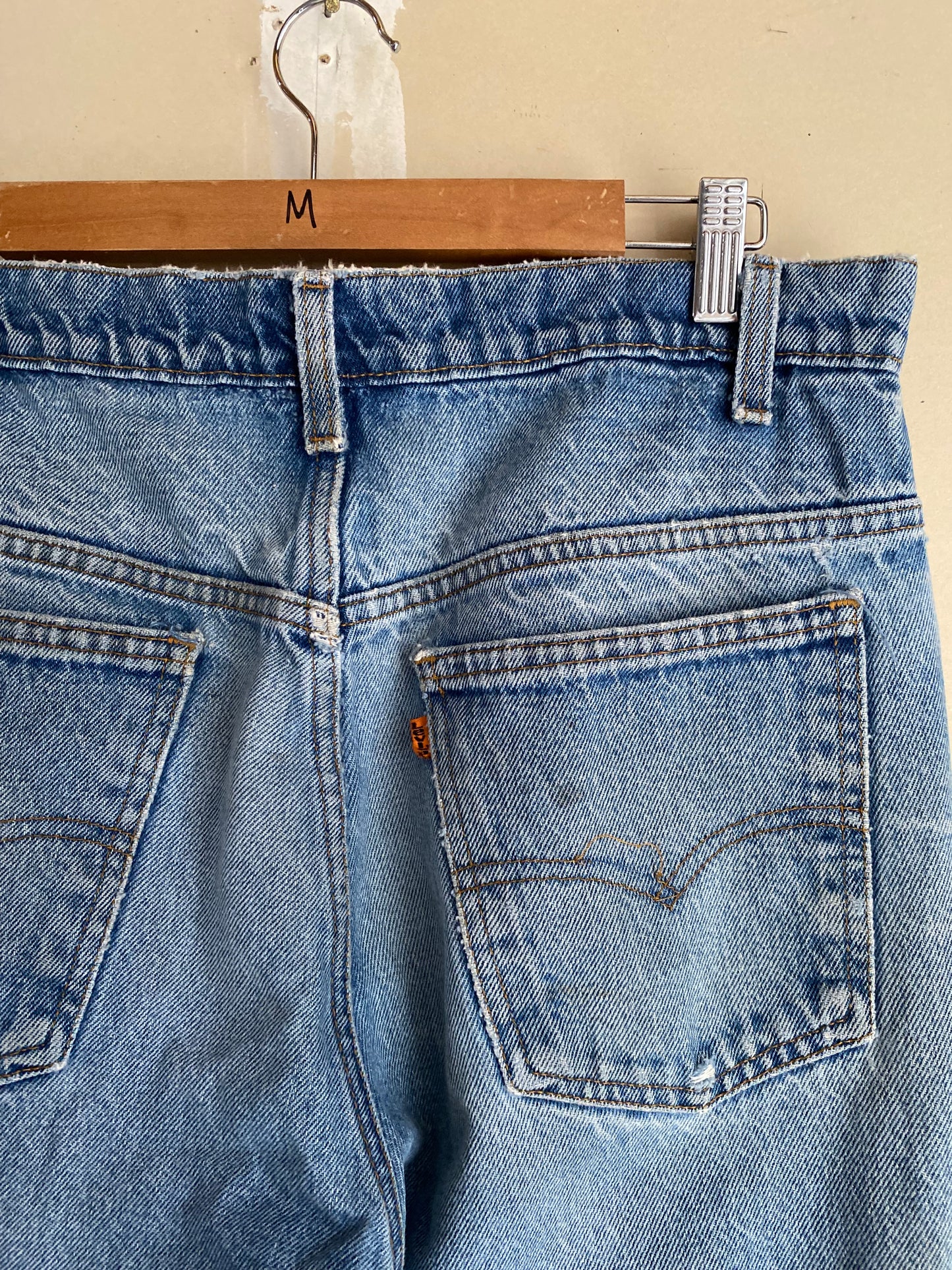 1970S 517 Orange Tab Levis | 34