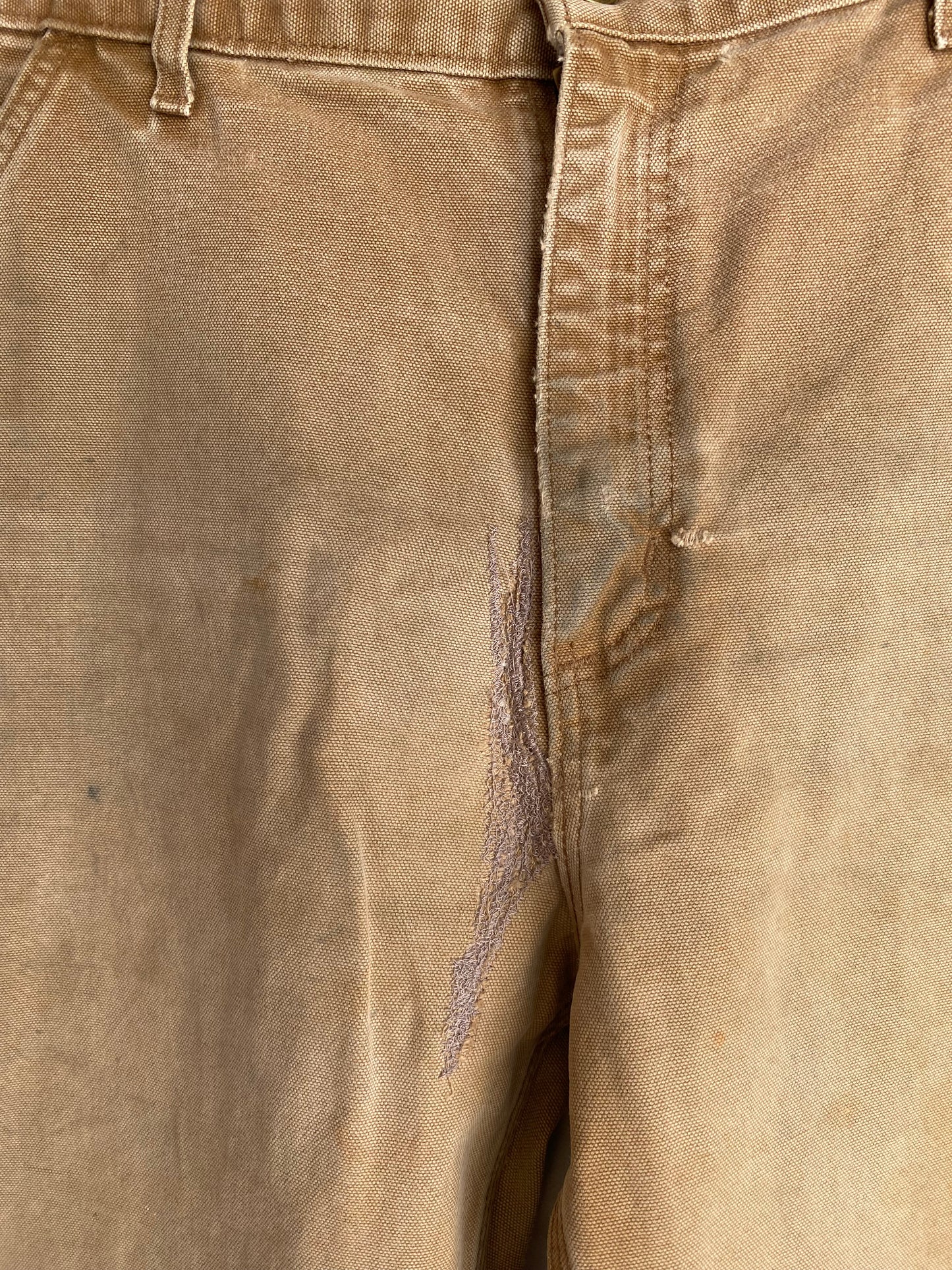 1990s Faded and Distressed Carhartt Pants | 37