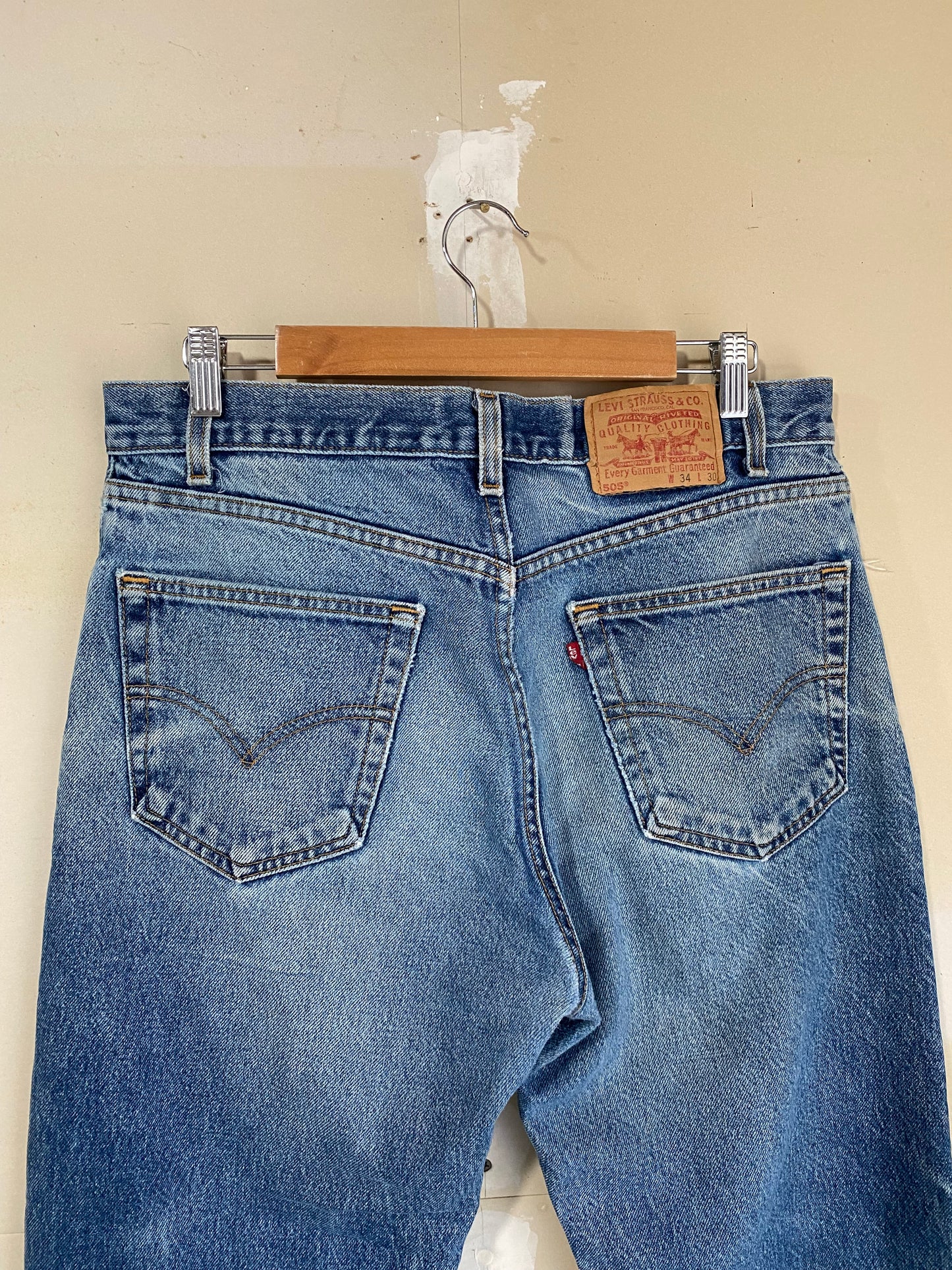 1990s Faded 505 Levis | 34