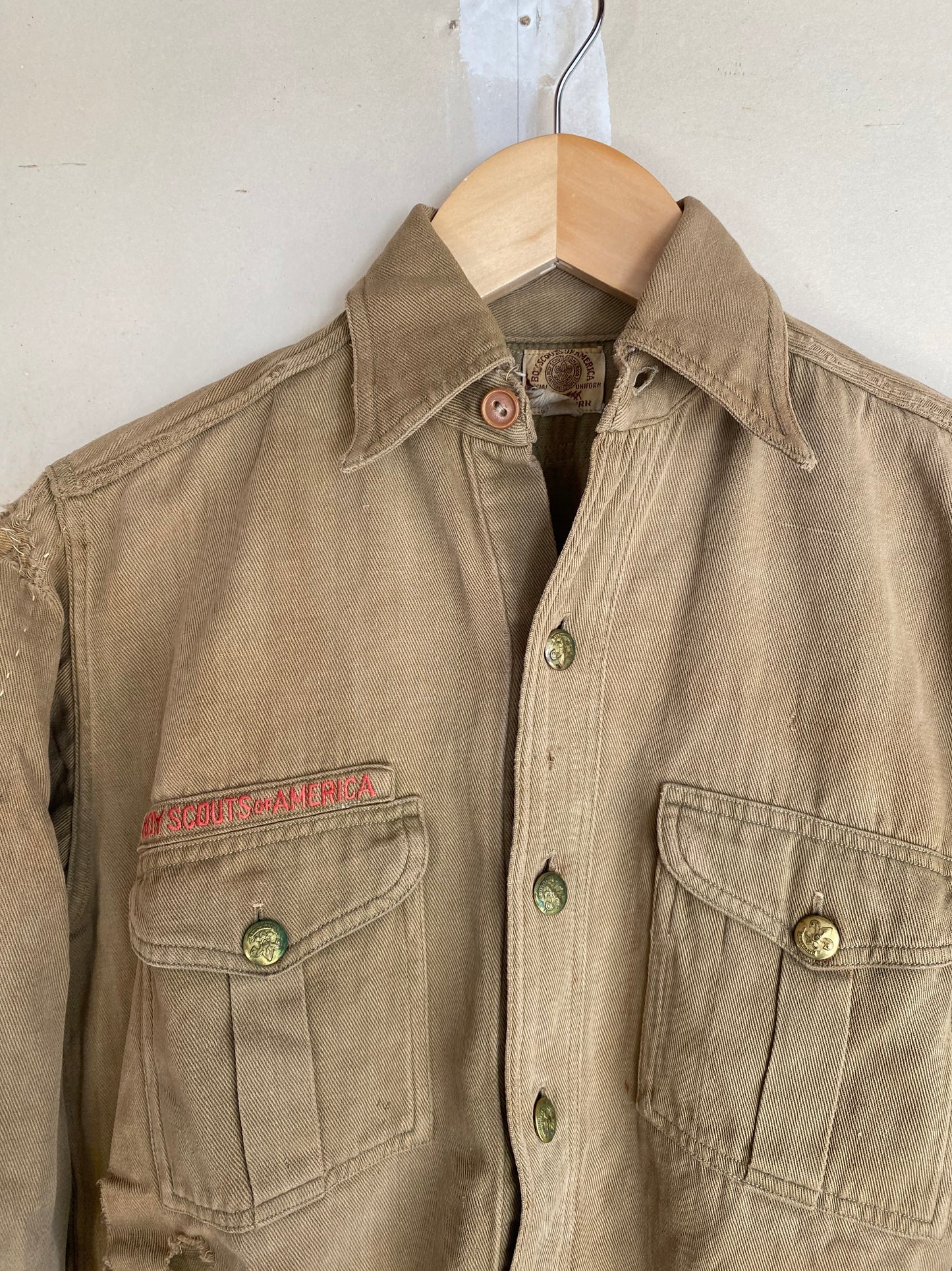 1950s Boy Scouts Sweet Orr Shirt | M