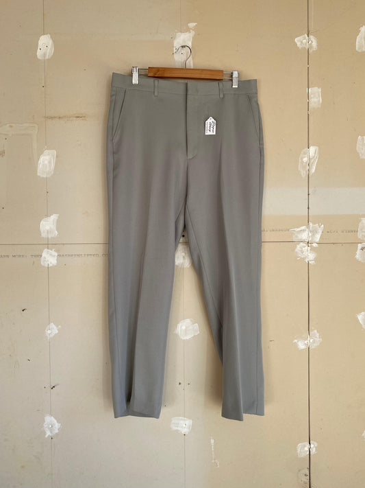 1990s Gray Slacks | 34