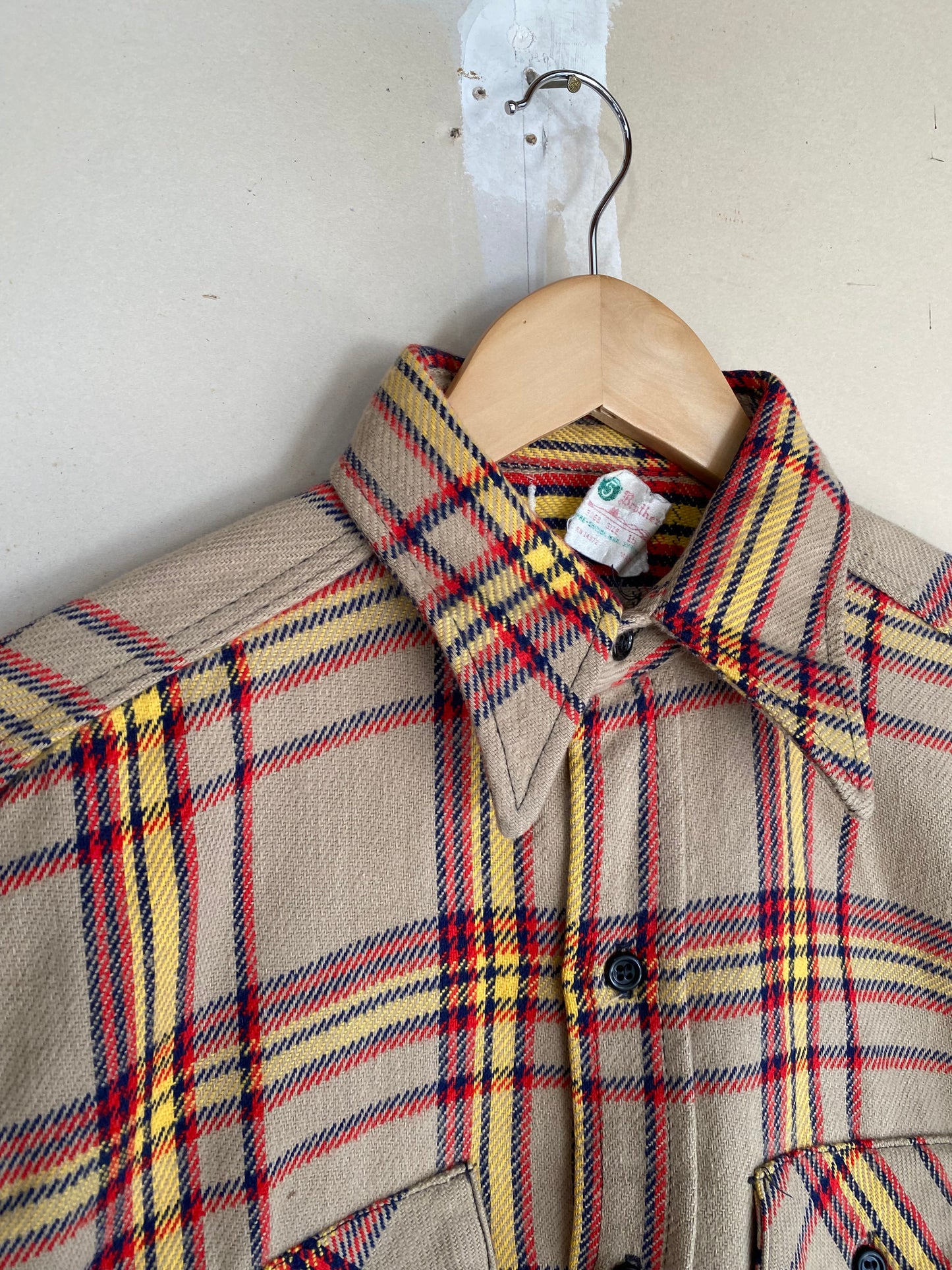 1960s Five Brother Cotton Flannel | L