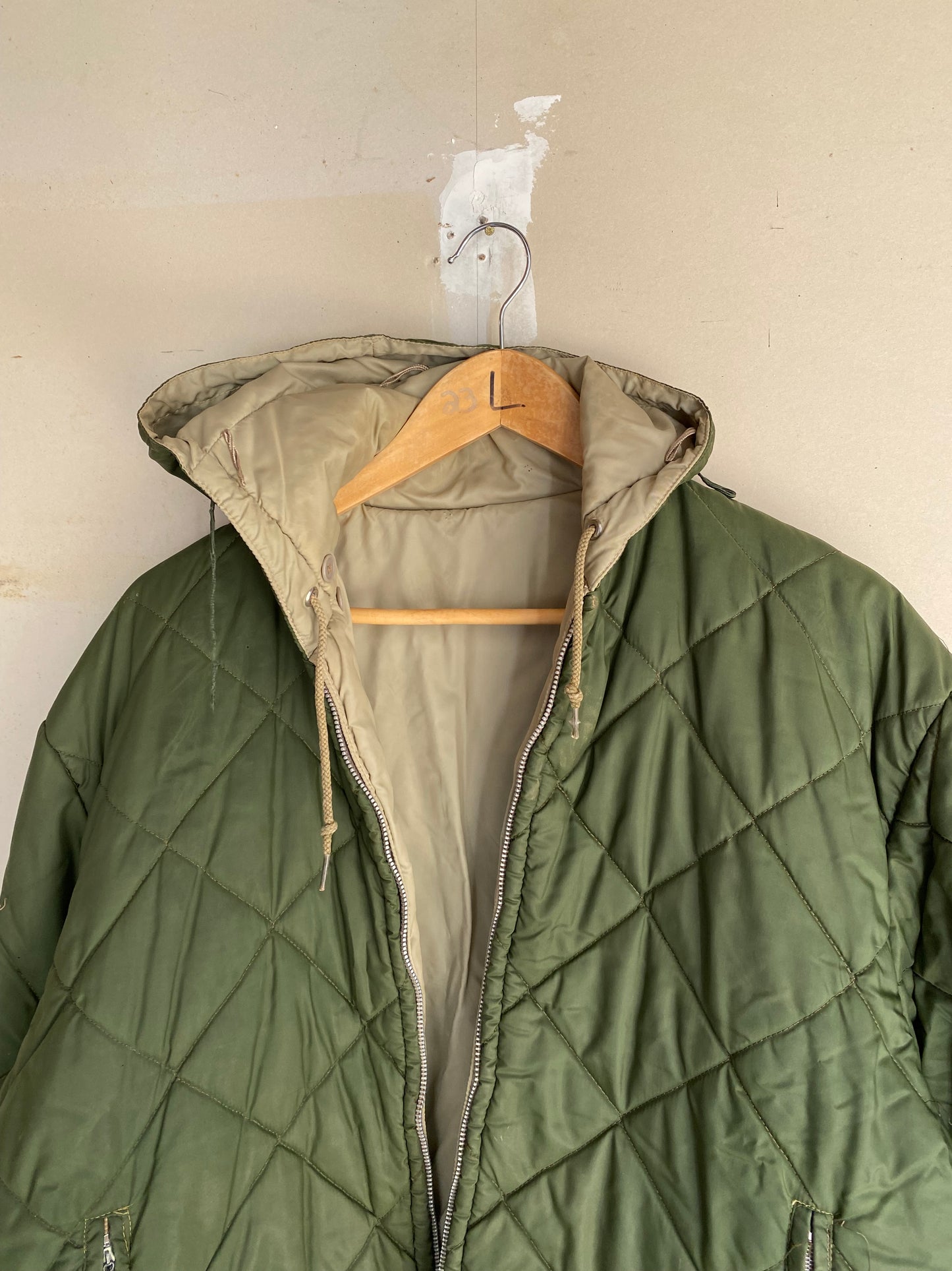 1970s Quilted Ski Jacket | L