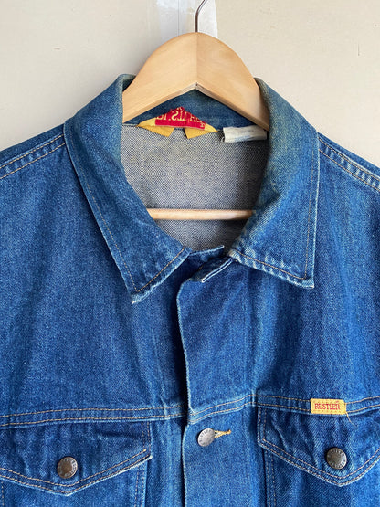 1990s Boxy Denim Jacket | L